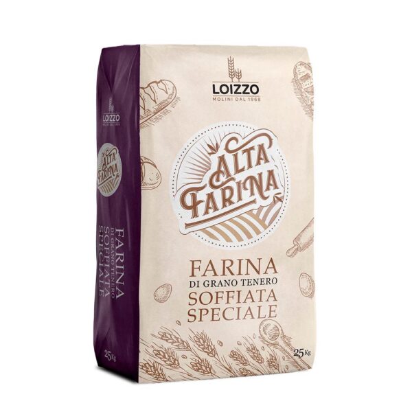 FARINA DI GRANO TENERO SOFFIATA SPECIALE T0/T00 1 soffiataspeciale 25kg